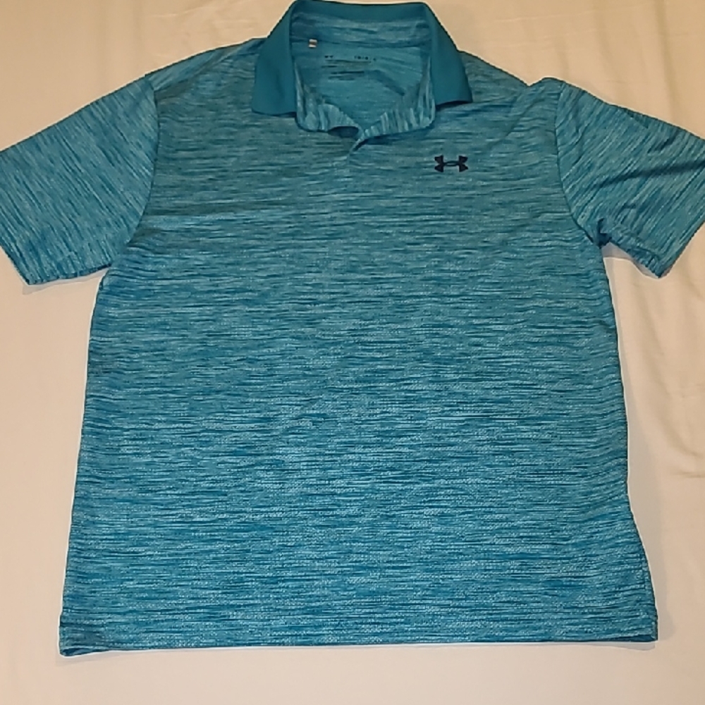 Under Armour Men's Teal Polo Shirt